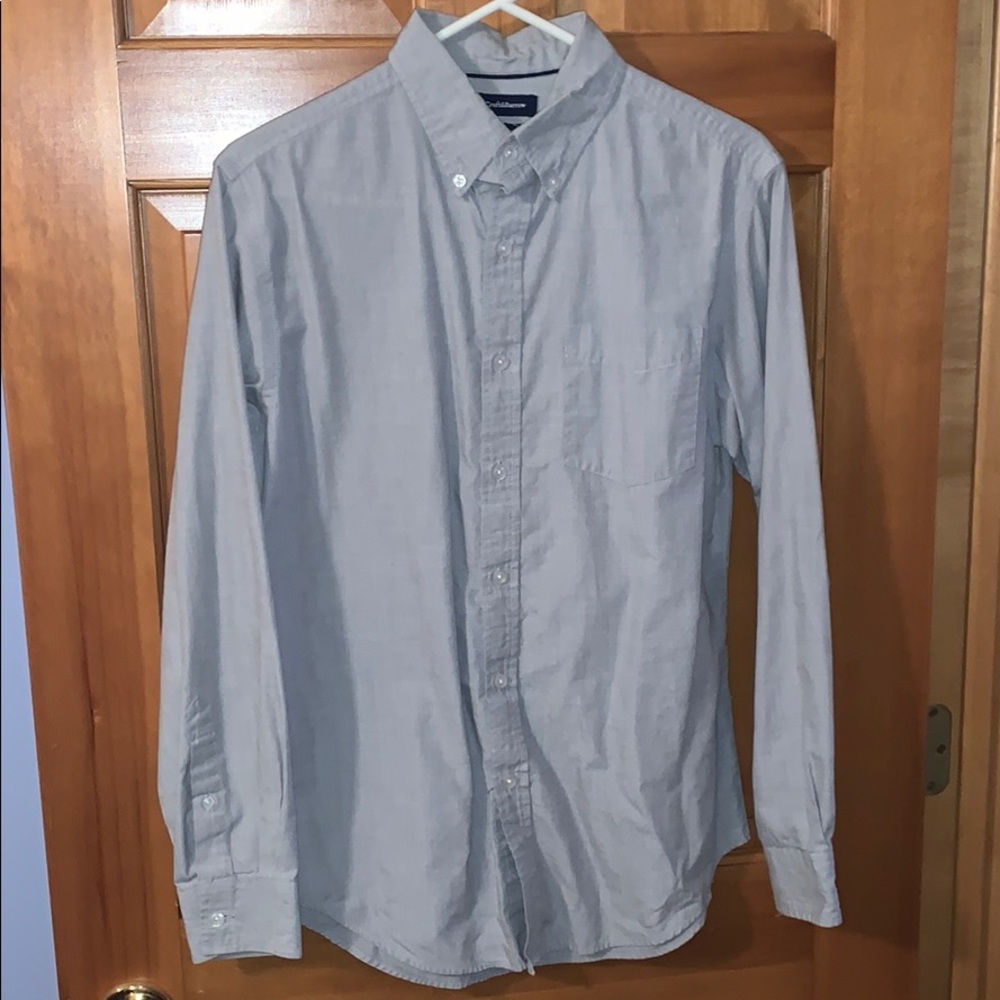 Slate grey men’s button down
